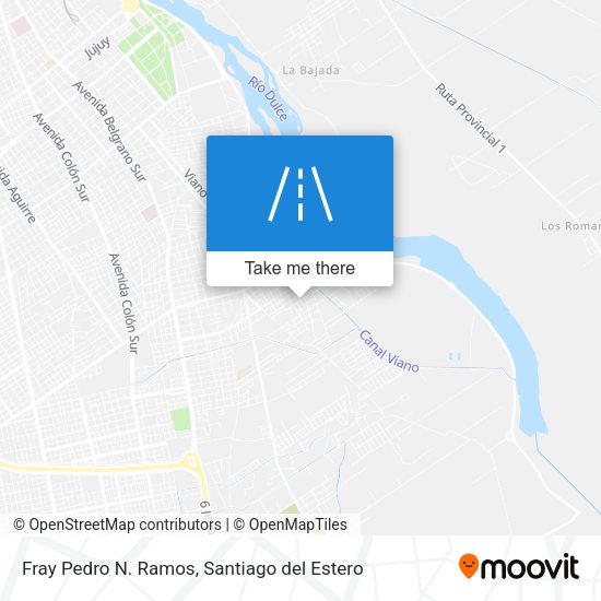 Mapa de Fray Pedro N. Ramos