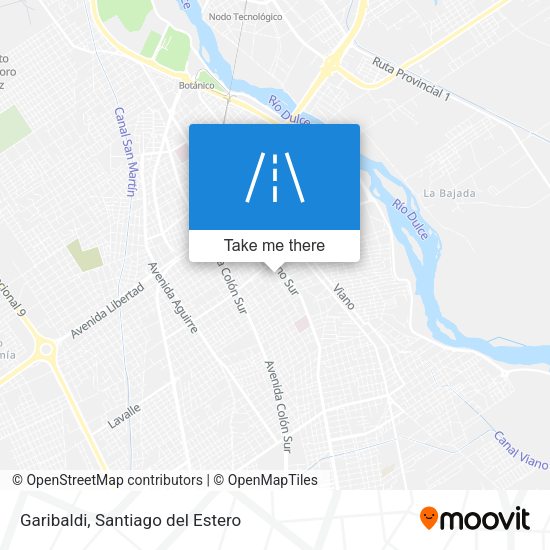 Garibaldi map