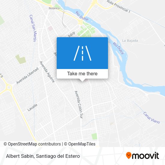 Mapa de Albert Sabin