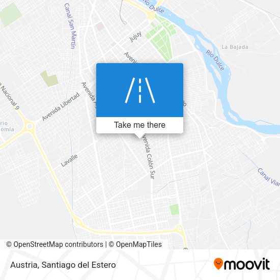 Mapa de Austria