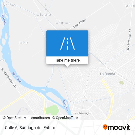 Mapa de Calle 6