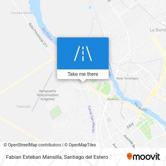 Fabian Esteban Mansilla map