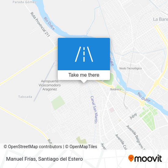 Mapa de Manuel Frías