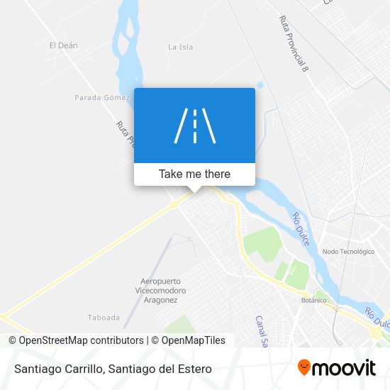Santiago Carrillo map