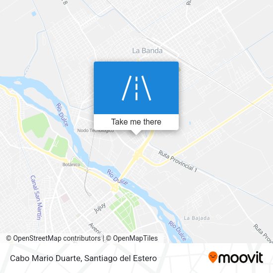 Cabo Mario Duarte map