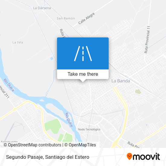 Segundo Pasaje map