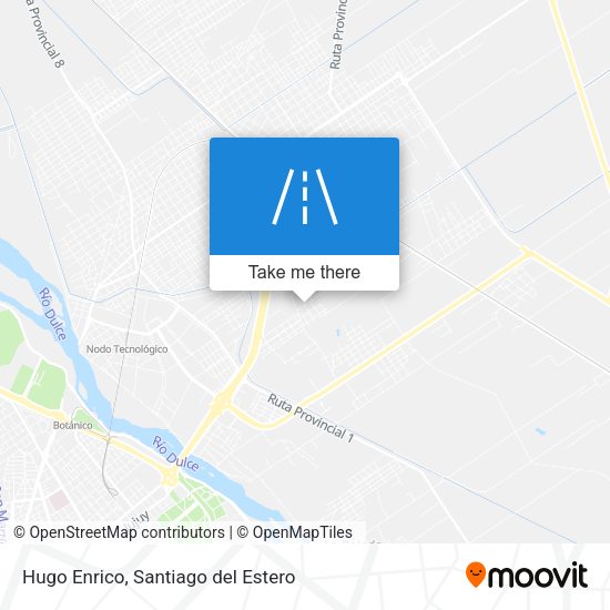 Hugo Enrico map