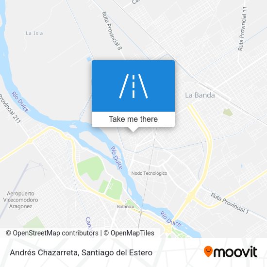 Andrés Chazarreta map