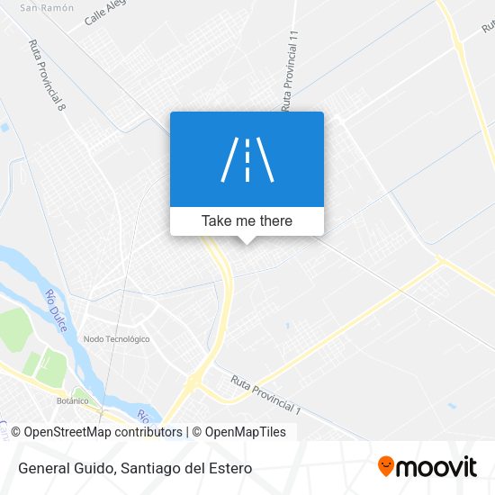 General Guido map