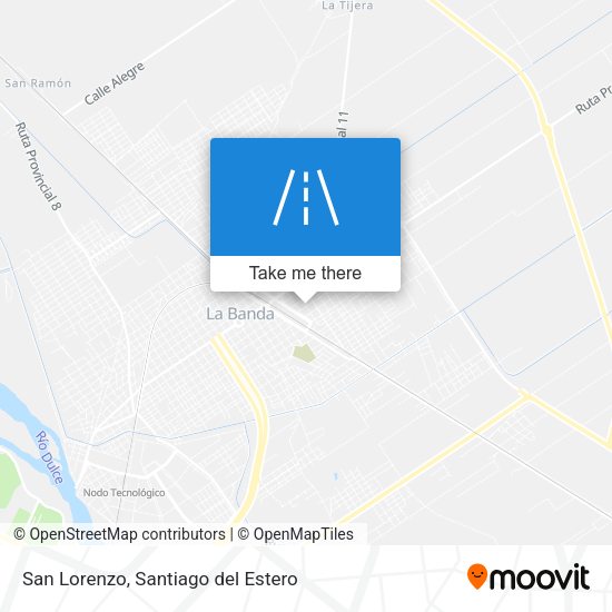 San Lorenzo map