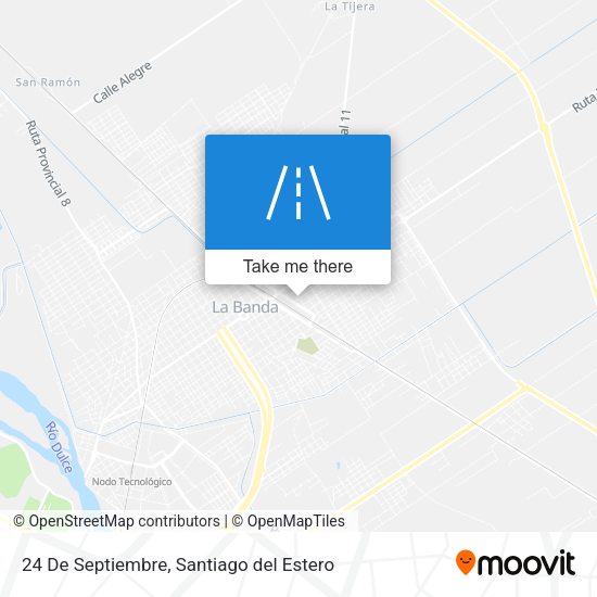 24 De Septiembre map
