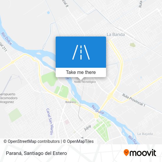 Paraná map
