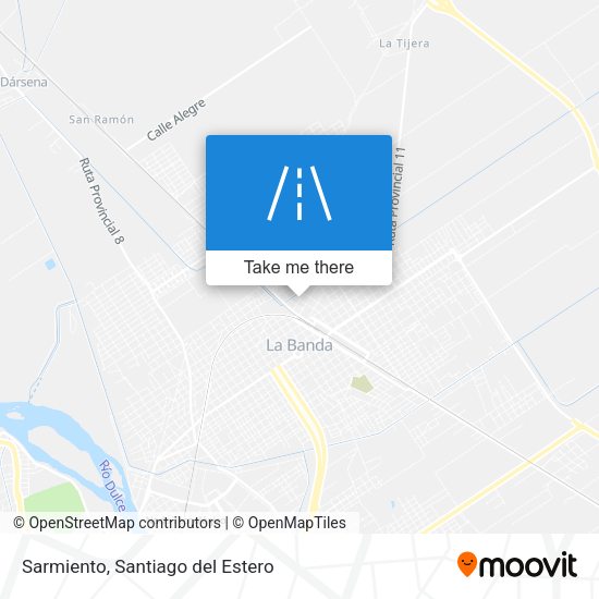 Sarmiento map