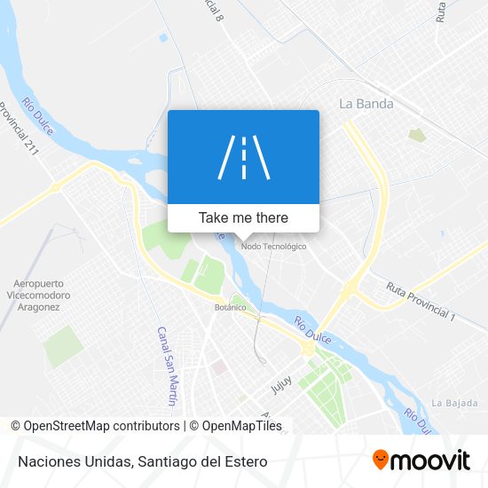 Naciones Unidas map