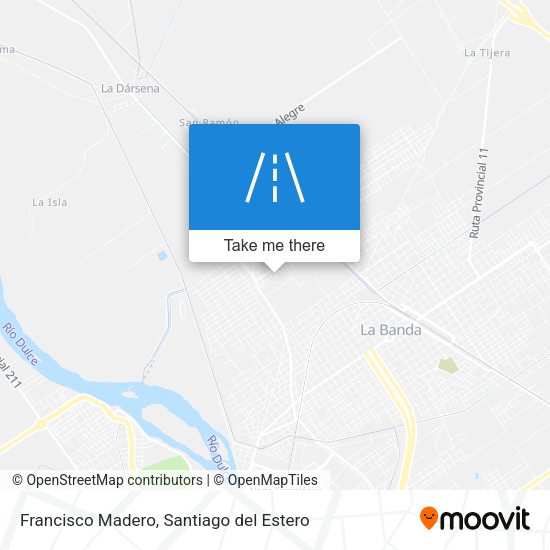 Francisco Madero map