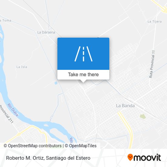 Roberto M. Ortiz map