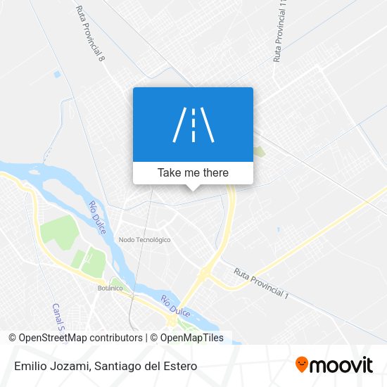 Mapa de Emilio Jozami