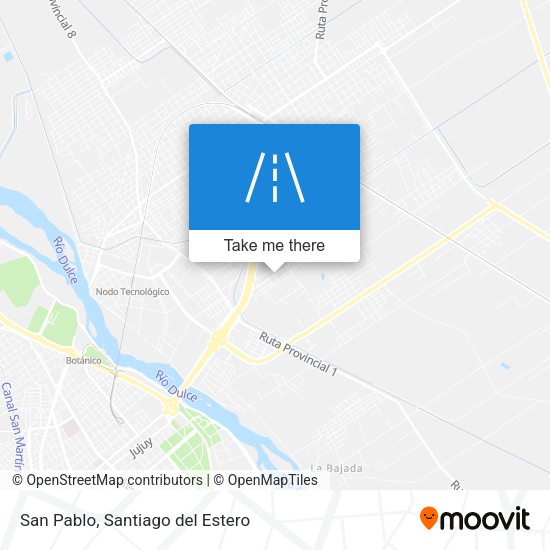 Mapa de San Pablo