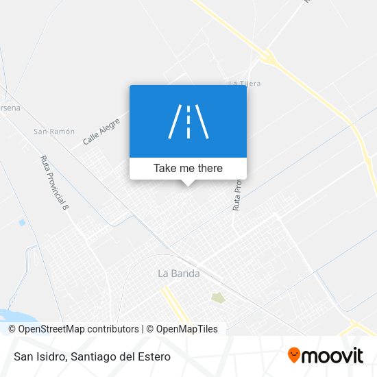 Mapa de San Isidro