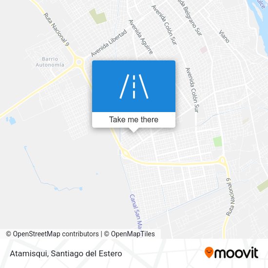 Mapa de Atamisqui