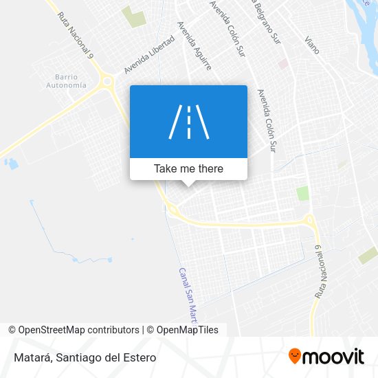 Matará map