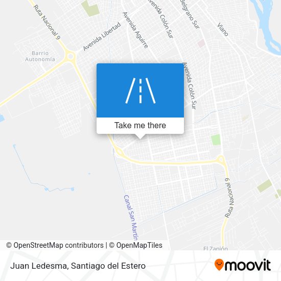 Mapa de Juan Ledesma