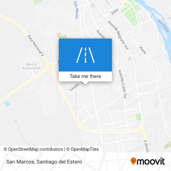 Mapa de San Marcos