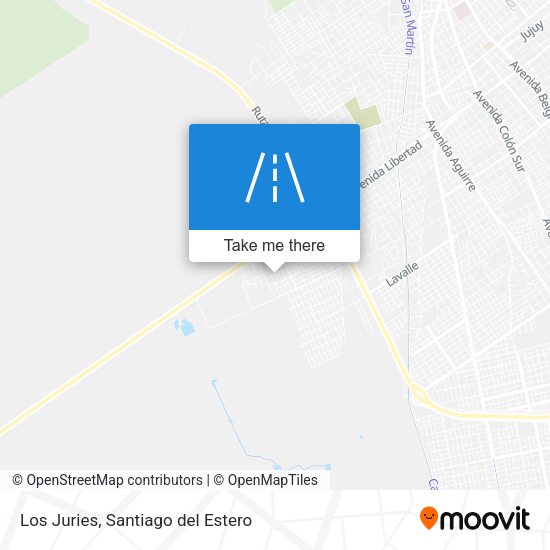 Los Juries map