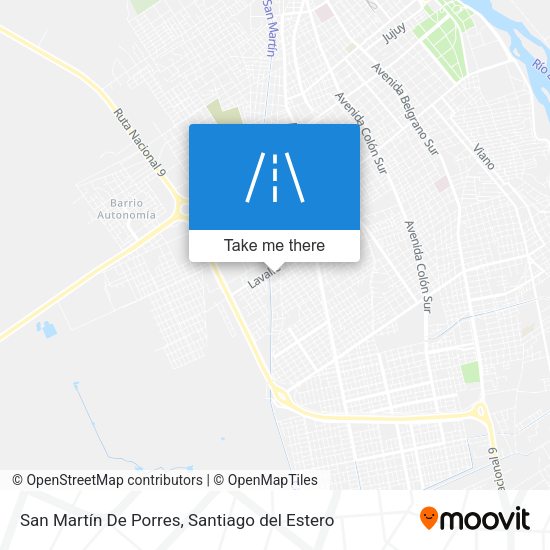 Mapa de San Martín De Porres