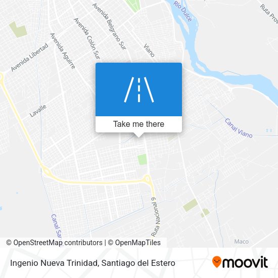 Mapa de Ingenio Nueva Trinidad