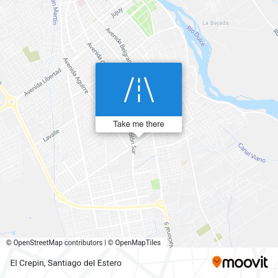 El Crepin map