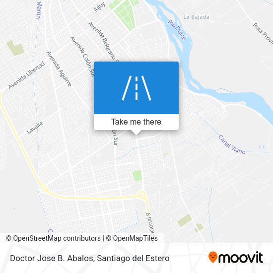 Doctor Jose B. Abalos map