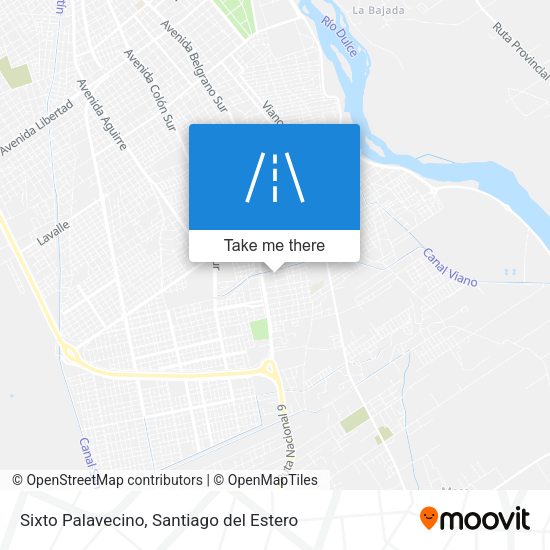 Sixto Palavecino map