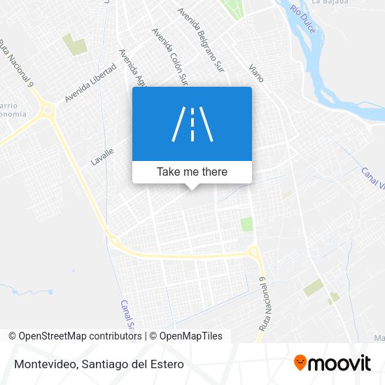 Mapa de Montevideo