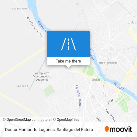 Mapa de Doctor Humberto Lugones