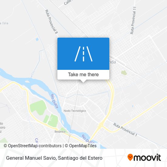 General Manuel Savio map