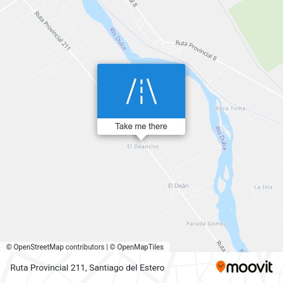 Ruta Provincial 211 map