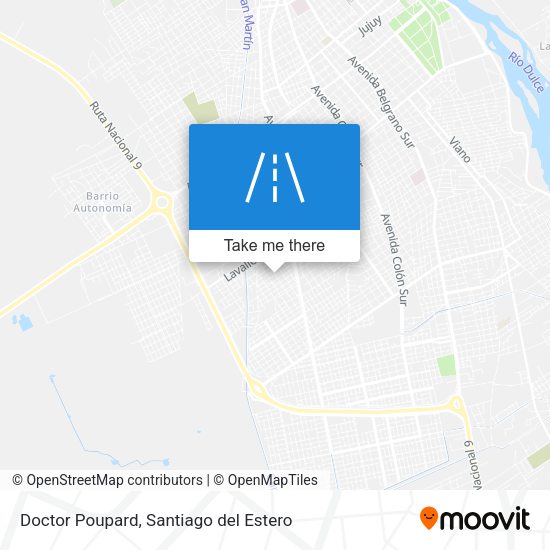 Mapa de Doctor Poupard