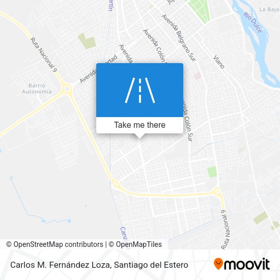 Carlos M. Fernández Loza map