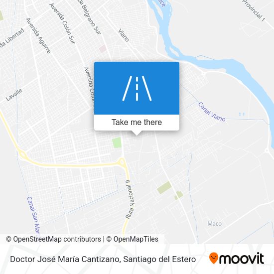 Mapa de Doctor José María Cantizano