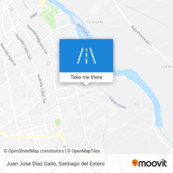 Mapa de Juan Jose Díaz Gallo