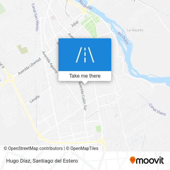 Hugo Díaz map