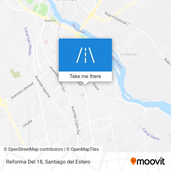 Reforma Del 18 map