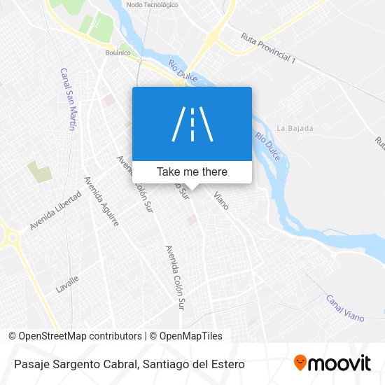 Pasaje Sargento Cabral map