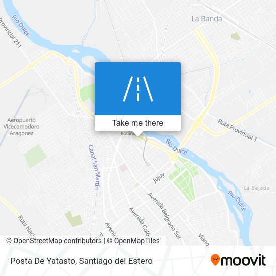 Posta De Yatasto map