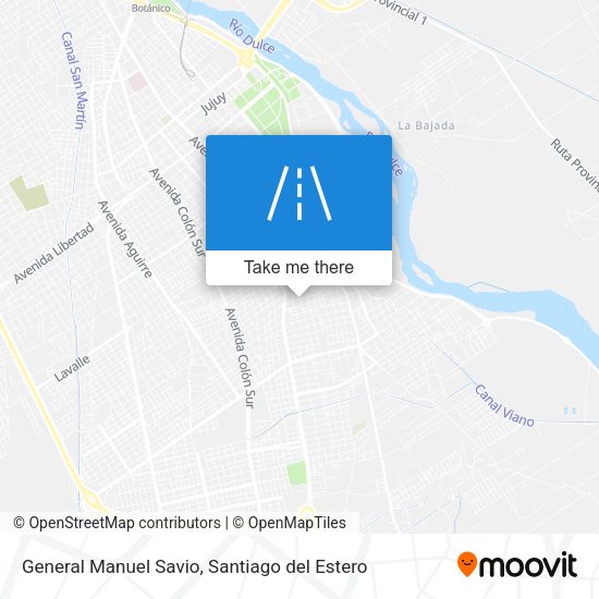 General Manuel Savio map