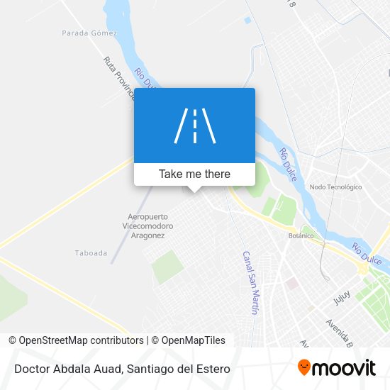 Mapa de Doctor Abdala Auad