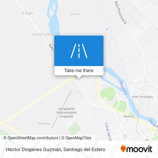 Mapa de Héctor Diogenes Guzmán