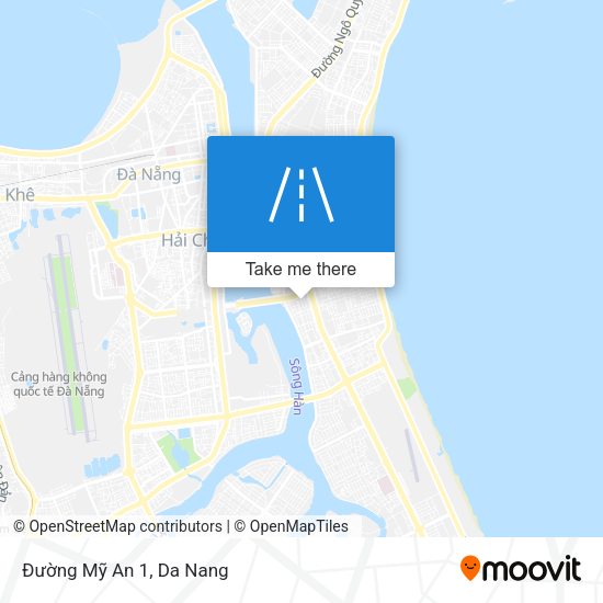 Đường Mỹ An 1 map