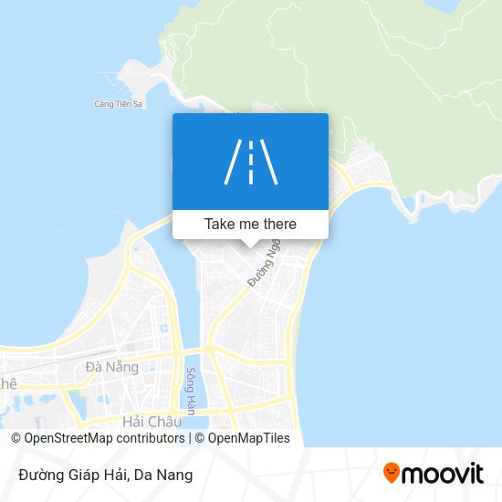 Đường Giáp Hải map